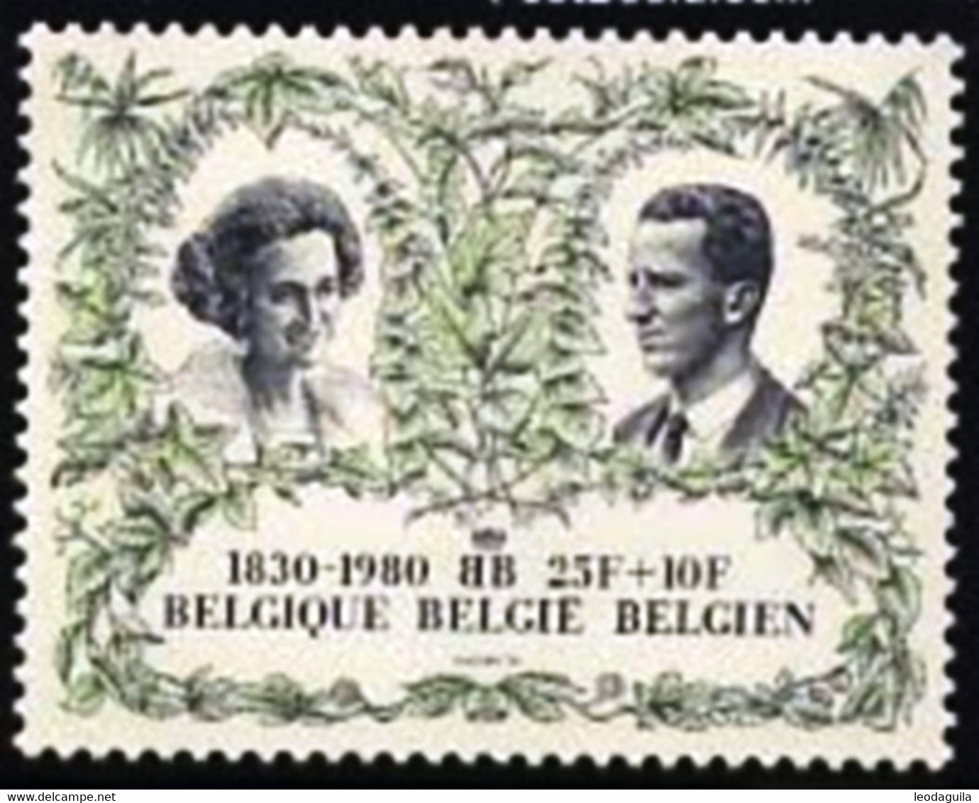 BELGIUM # 2033 -  150 Years Independence -  1980  - USED - Used Stamps