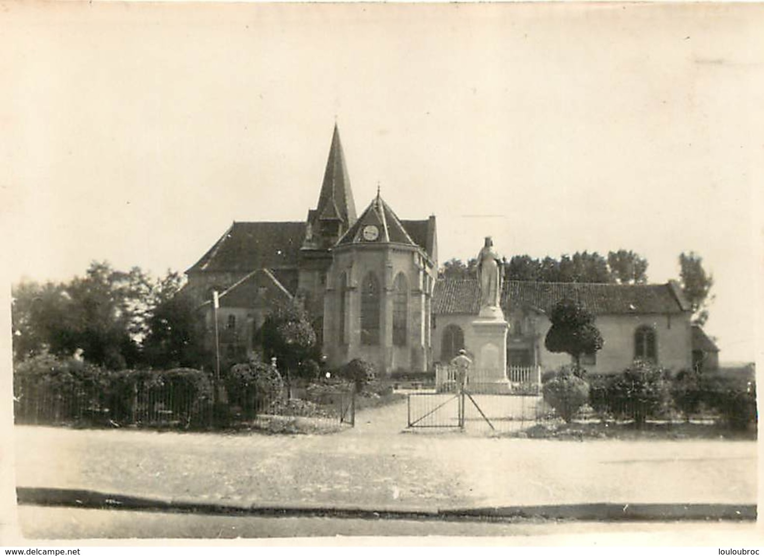 SAINT DIZIER L'EGLISE  PHOTO ORIGINALE 8.50 X 6 CM - Lieux