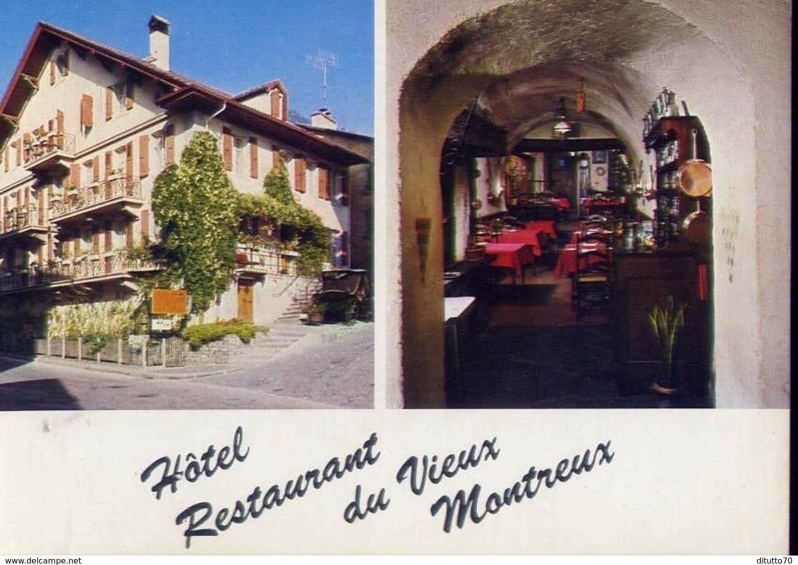 Montreux - Hote Restorant Du Vieux - Formato Grande Viaggiata – E 13 - Mon