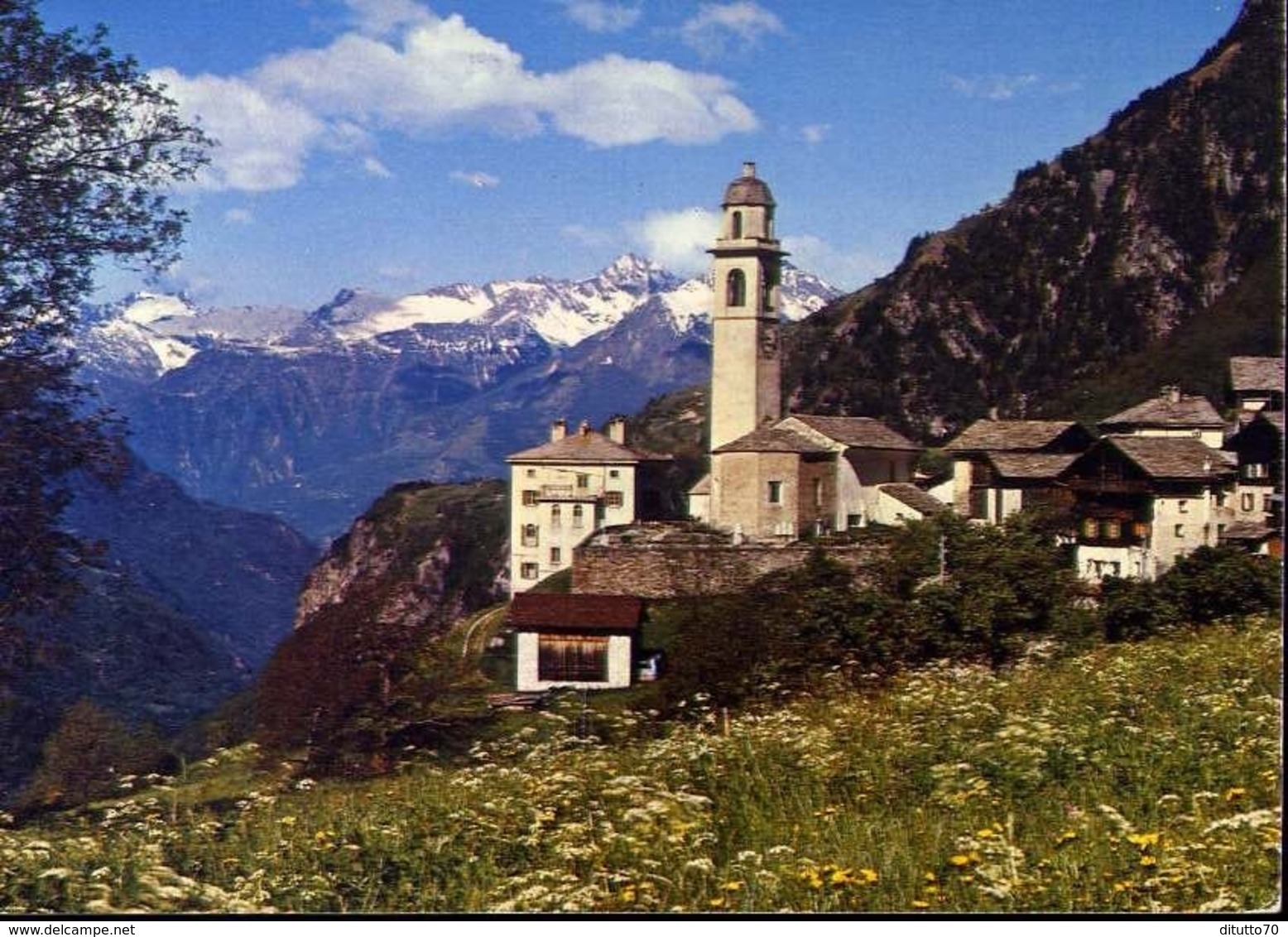 Soglio - Im Bergell - Formato Grande Viaggiata – E 13 - Soglio