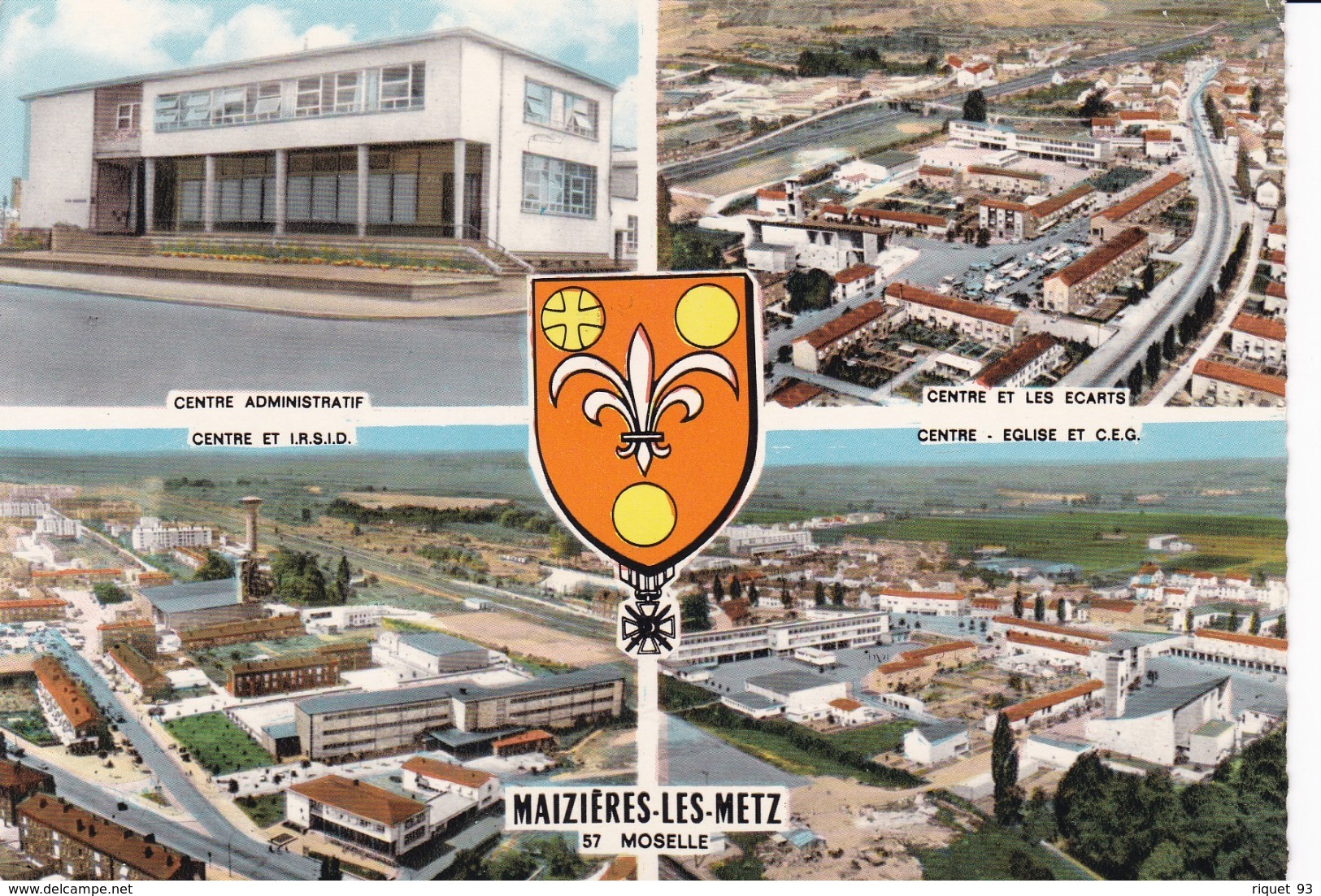 MAIZIERES Les METZ - Multi-vues Et Blason - Autres & Non Classés