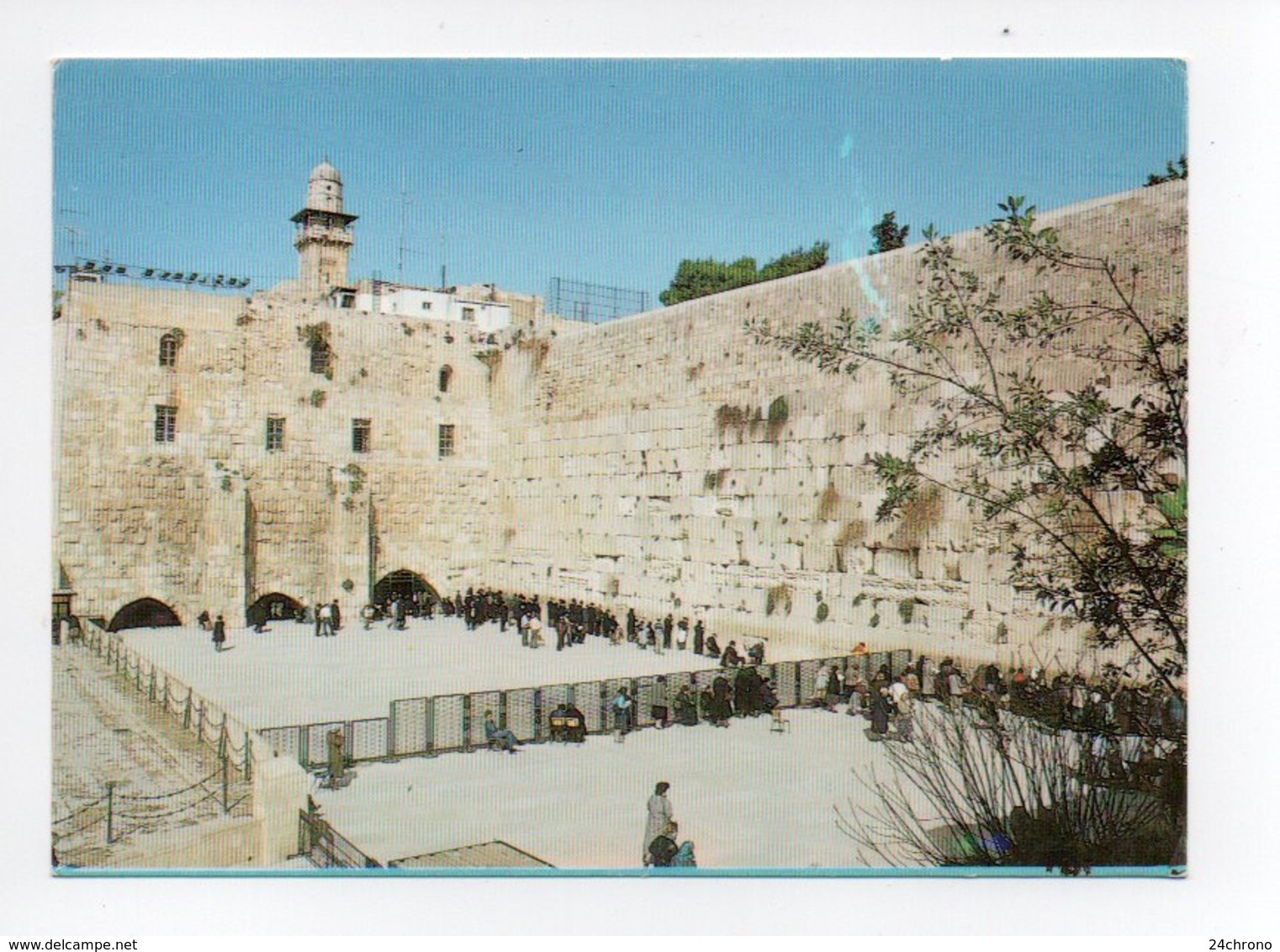 Israel: Jerusalem, The Western Wall (19-1808) - Israel