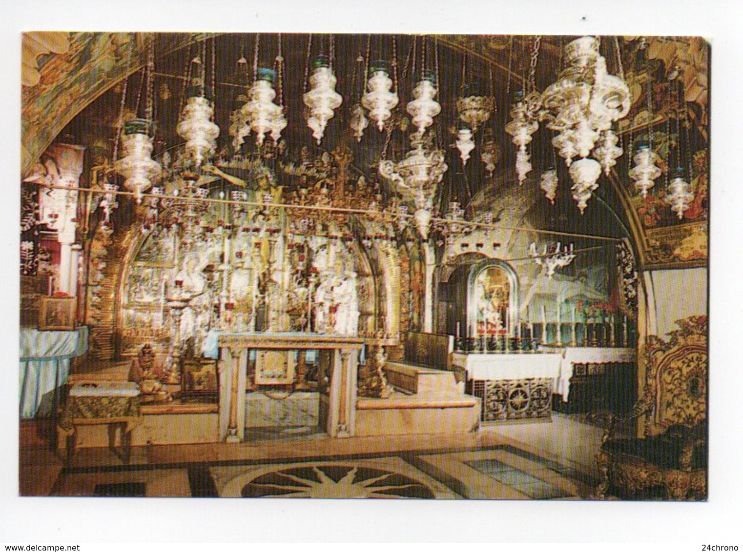 Israel: Jerusalem, Church Of The Holy Sepulchere Calvary (19-1811) - Israele