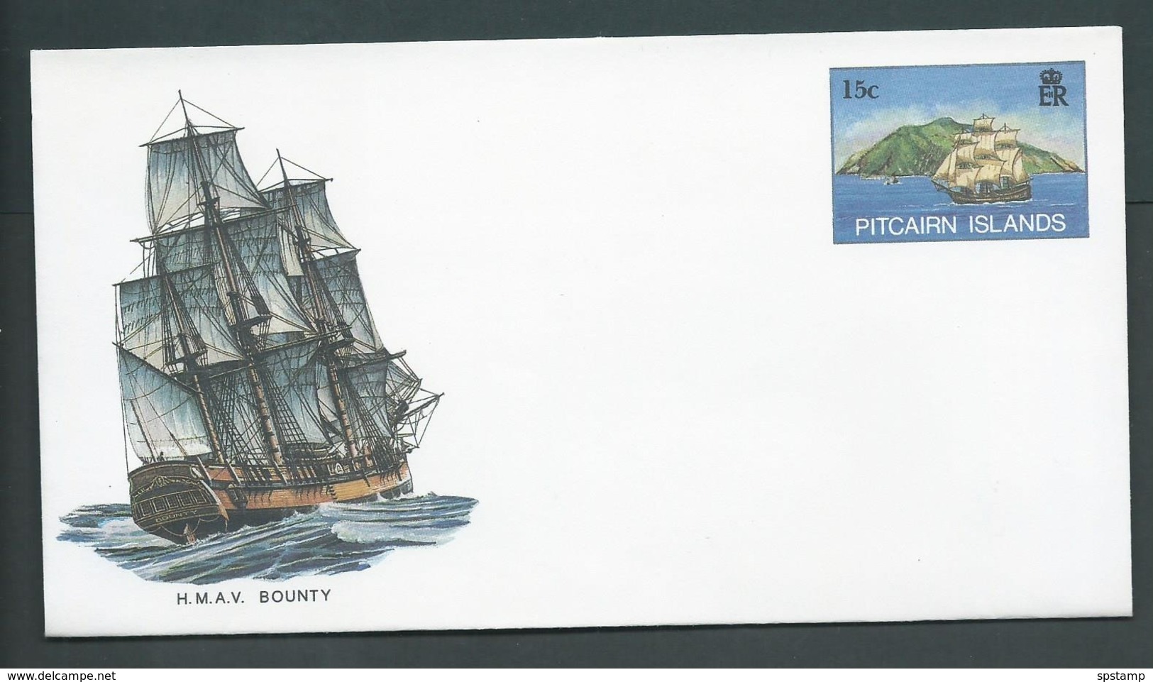 Pitcairn Islands 1986 15c HMAV Bounty Ship PSE Fine Unused - Pitcairn Islands