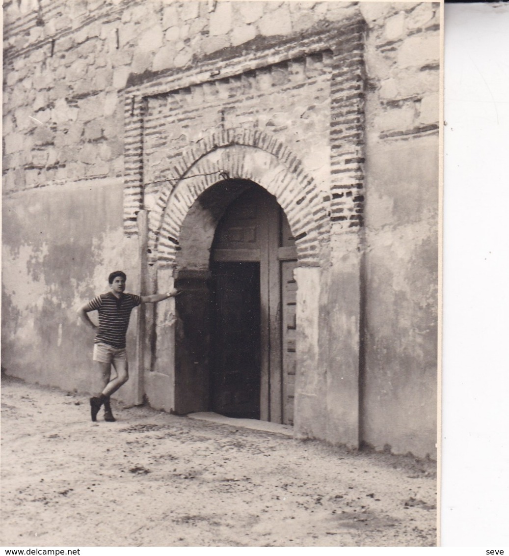 CANTALAPIEDRA SANTA MARIA DEL CASTILLO 1964 Photo Amateur Format Environ 7,5 Cm X 5,5 Cm ESPAGNE - Lugares