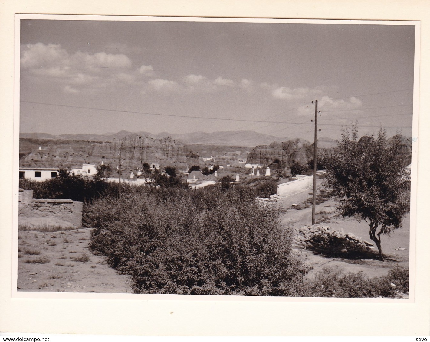 GUADIX ARRABAL De SANTIAGO 1964 Photo Amateur Format Environ 7,5 Cm X 5,5 Cm ESPAGNE - Lugares