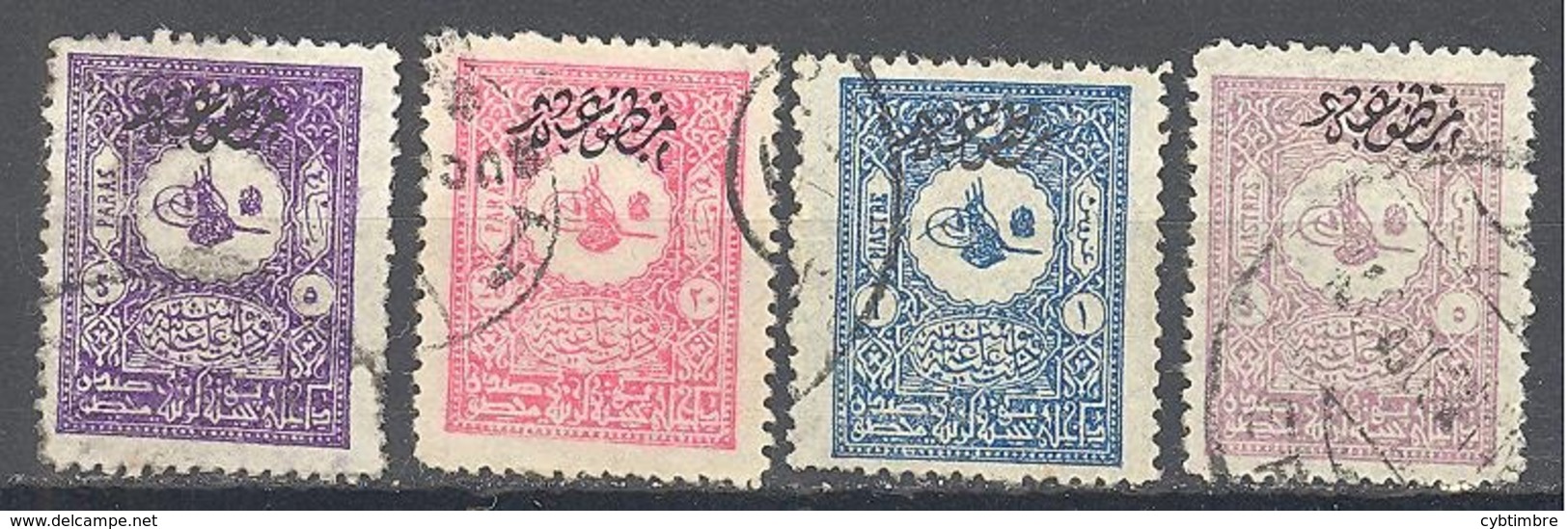 Turquie: Yvert Pour Journaux N° 23/28; 4 Valeurs - Newspaper Stamps