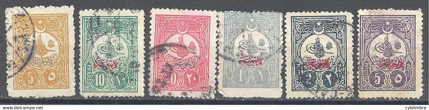 Turquie: Yvert Pour Journaux N° 35/40 - Newspaper Stamps