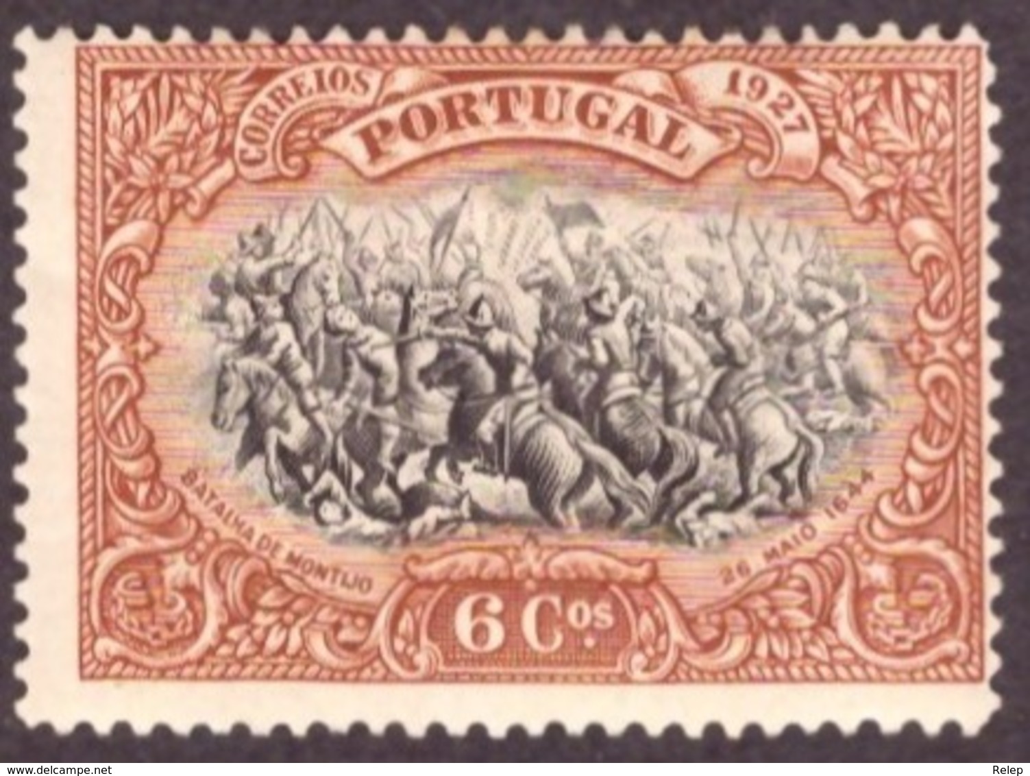 Portugal 1927 - Indepedência De Portugal ( 2a Emissão ) 6c Neuf - Neufs