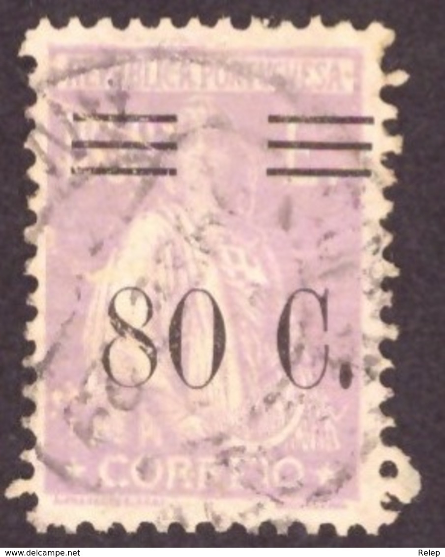 Portugal  1928-29 - " Ceres" 80c/1$50   Ceres  Surcharged - Oblitérés