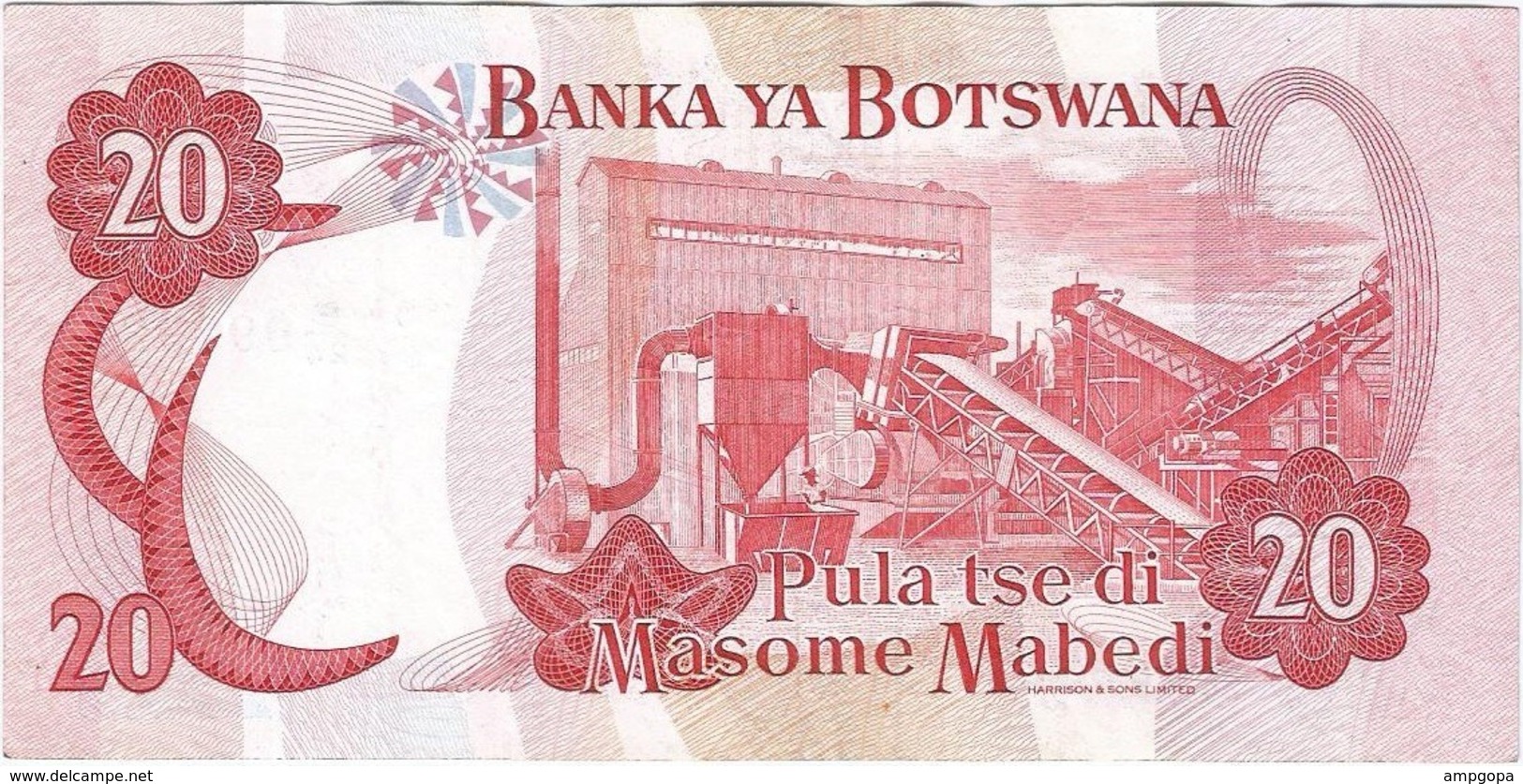 Botsuana - Botswana 20 Pula 1982 Pk 13 A Firma 6a Ref 3697-1 - Botswana