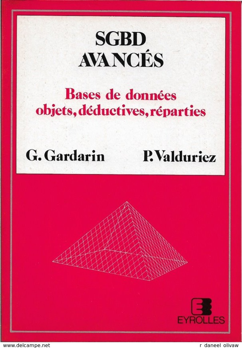 Eyrolles - Gardarin Et Valduriez - SGBD Avancés (1991, TBE+) - Informatique