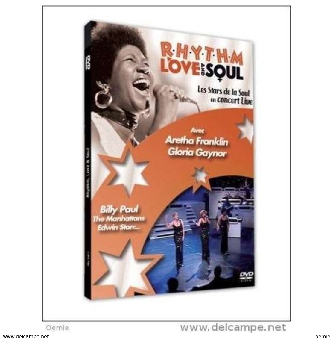 RHYTHM  LOVE AND SOUL AVEC ARETHA FRANKLIN / GLORIA GAYNOR - Concert & Music