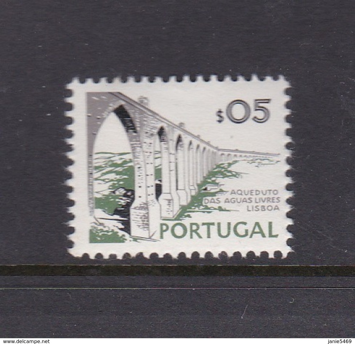 Portugal SG 1442 1972 Buildings And Views,5c Aquas Livres,mint Never Hinged - Oblitérés