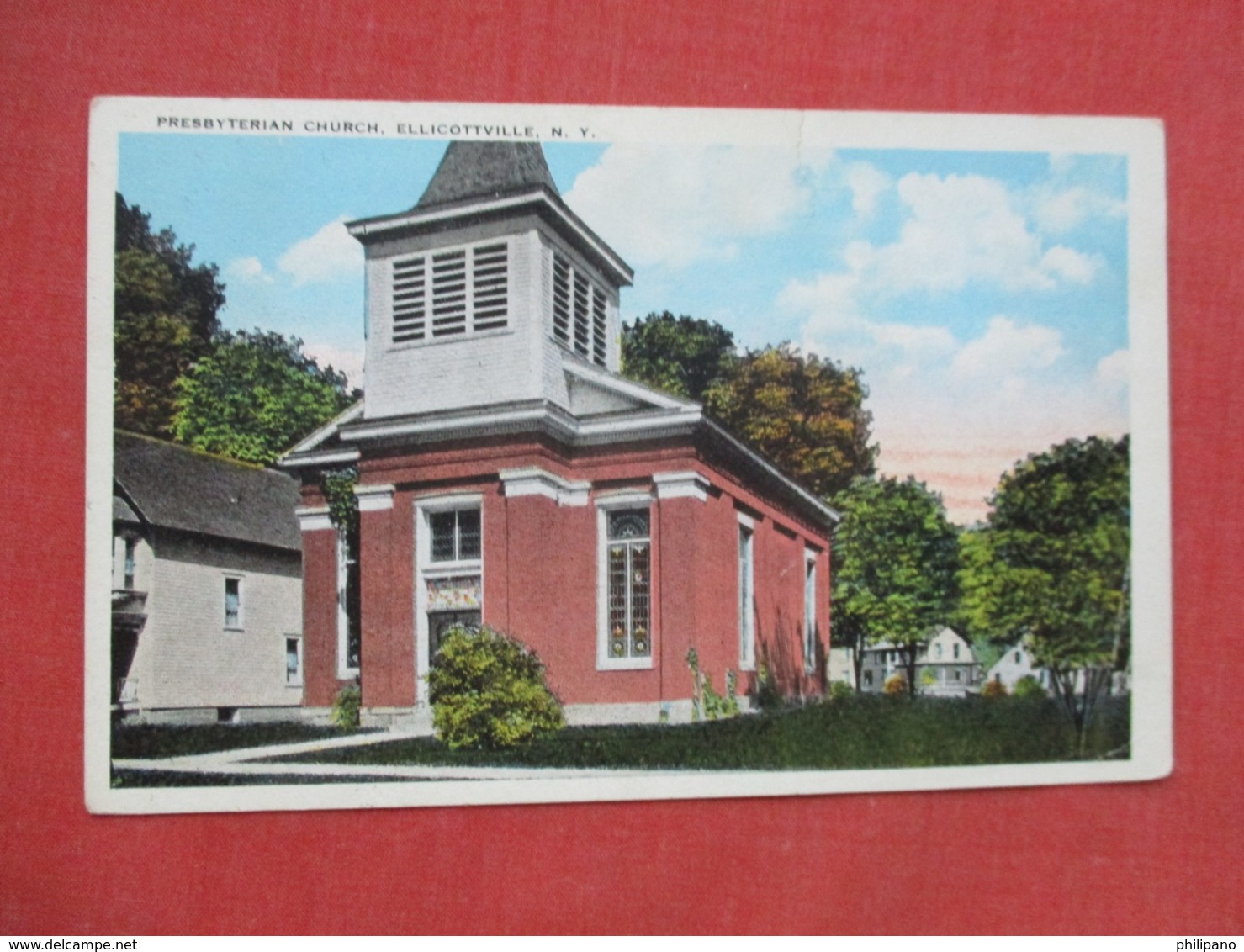 Presbyterian Church Ellicottville     New York     Ref 3628 - Autres & Non Classés