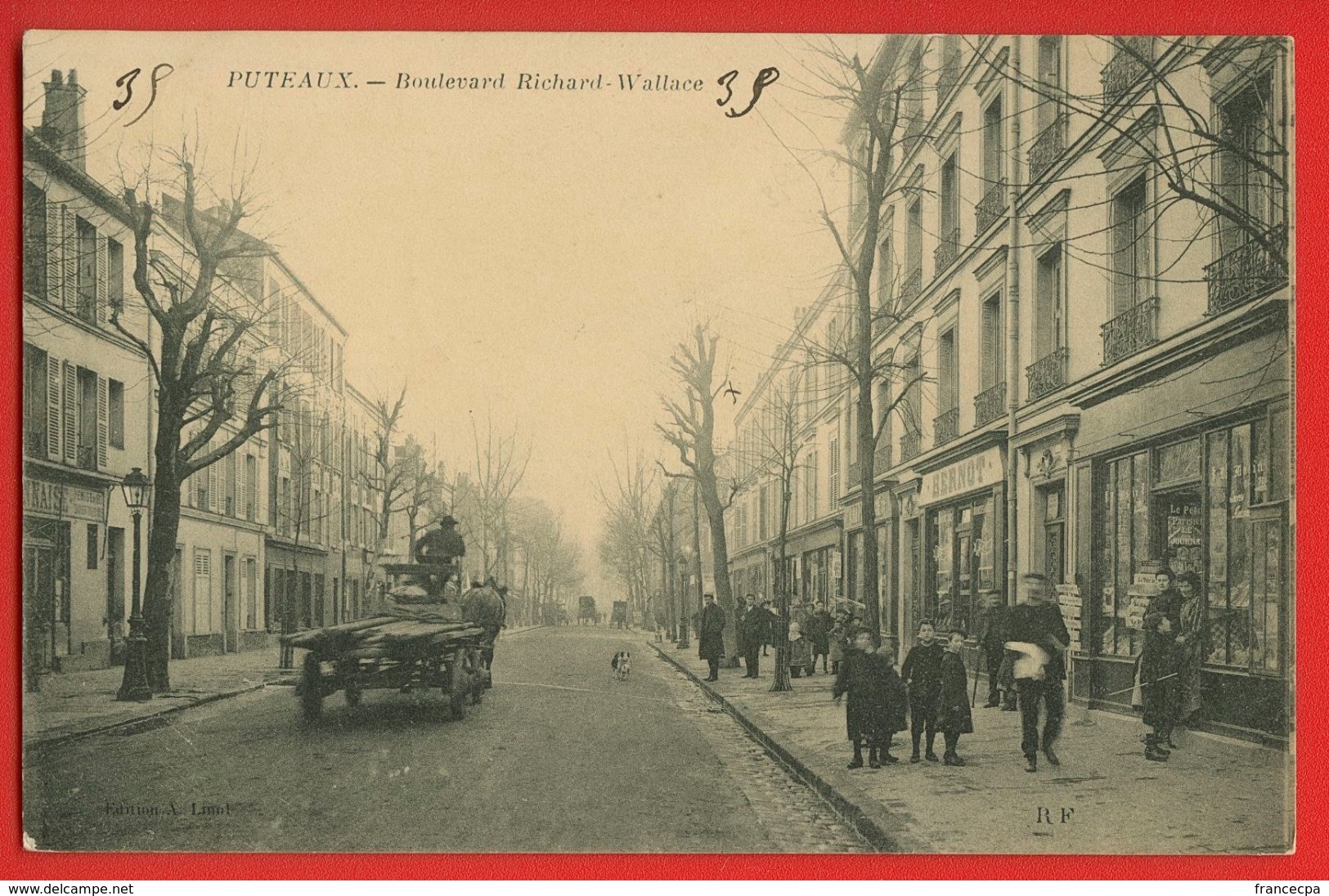 92-236 - HAUTS DE SEINE - PUTEAUX - Boulevard Richard Wallace - Puteaux