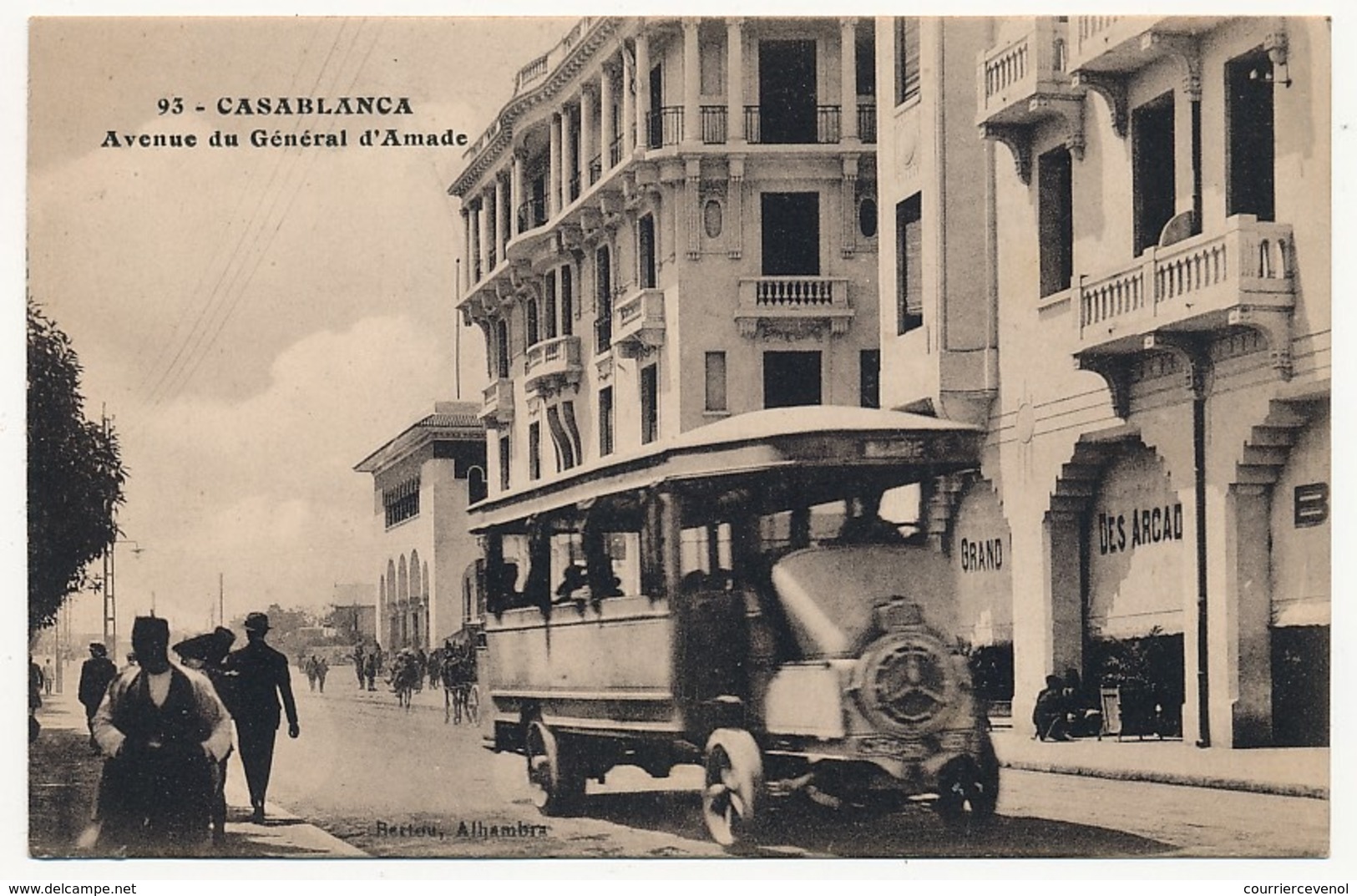 CPA - CASABLANCA (Maroc) - Avenue Du Général D'Amade - Liban