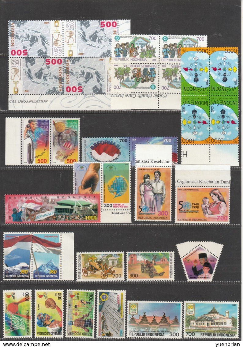 Indonesia,Combined Lot Of Stamps, MNH** Excellent Condition - Indonesien