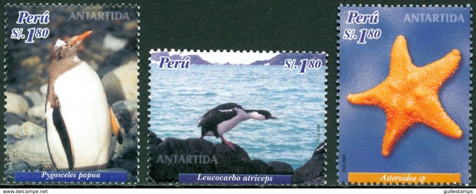 PERU 2004 ANTARCTIC FAUNA** (MNH) - Peru