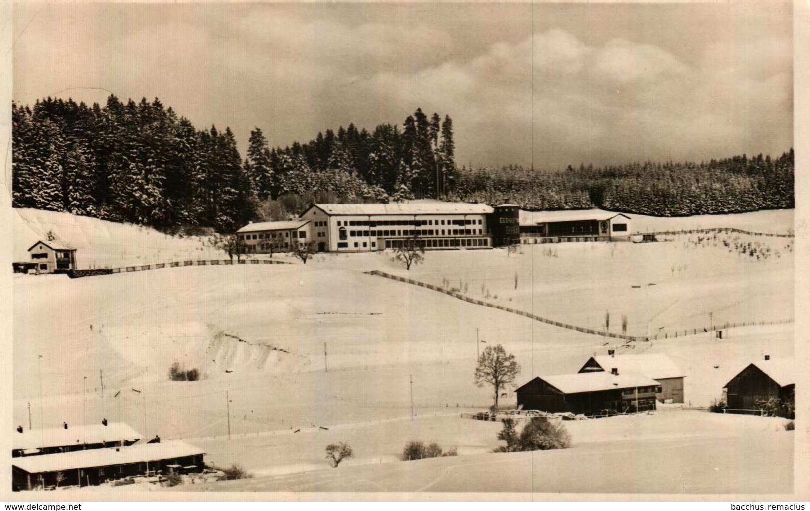 LINDENBERG IM ALLGÄU - Im Winter Reichsbahn-Waisenhort - Lindenberg I. Allg.