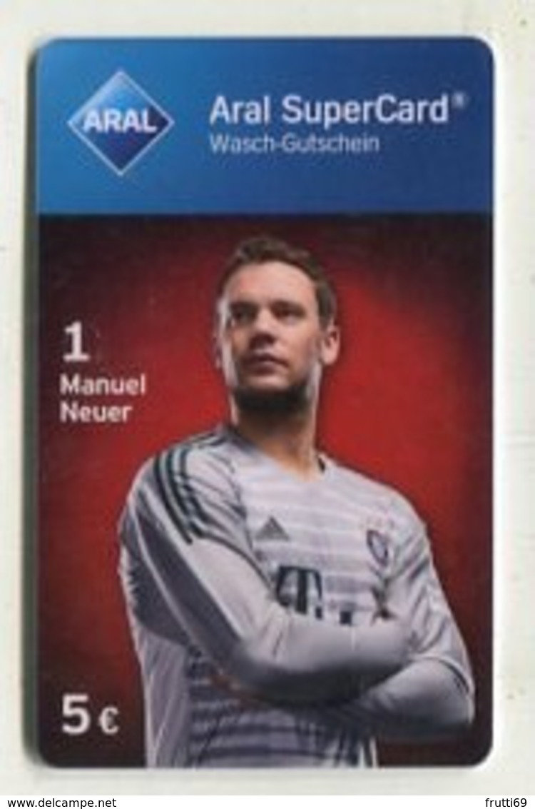 GC 10989 ARAL SuperCard - Bayern München - Manuel Neuer - Tarjetas De Regalo