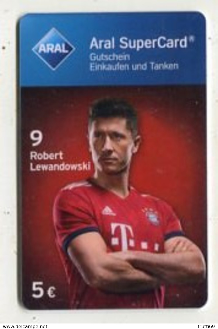 GC 10990 ARAL SuperCard - Bayern München - Robert Lewandowski - Gift Cards