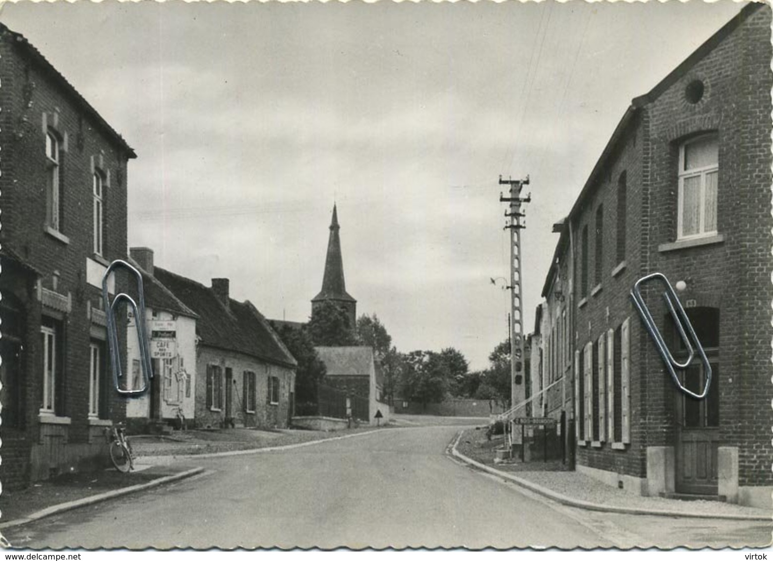 Quévy-Le-Grand  : Rue Grande   (  CPSM ) - Quévy