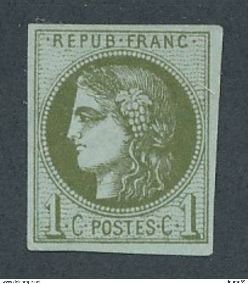 DB-103: FRANCE: Lot Avec "BORDEAUX" N°39C NSG - 1870 Uitgave Van Bordeaux