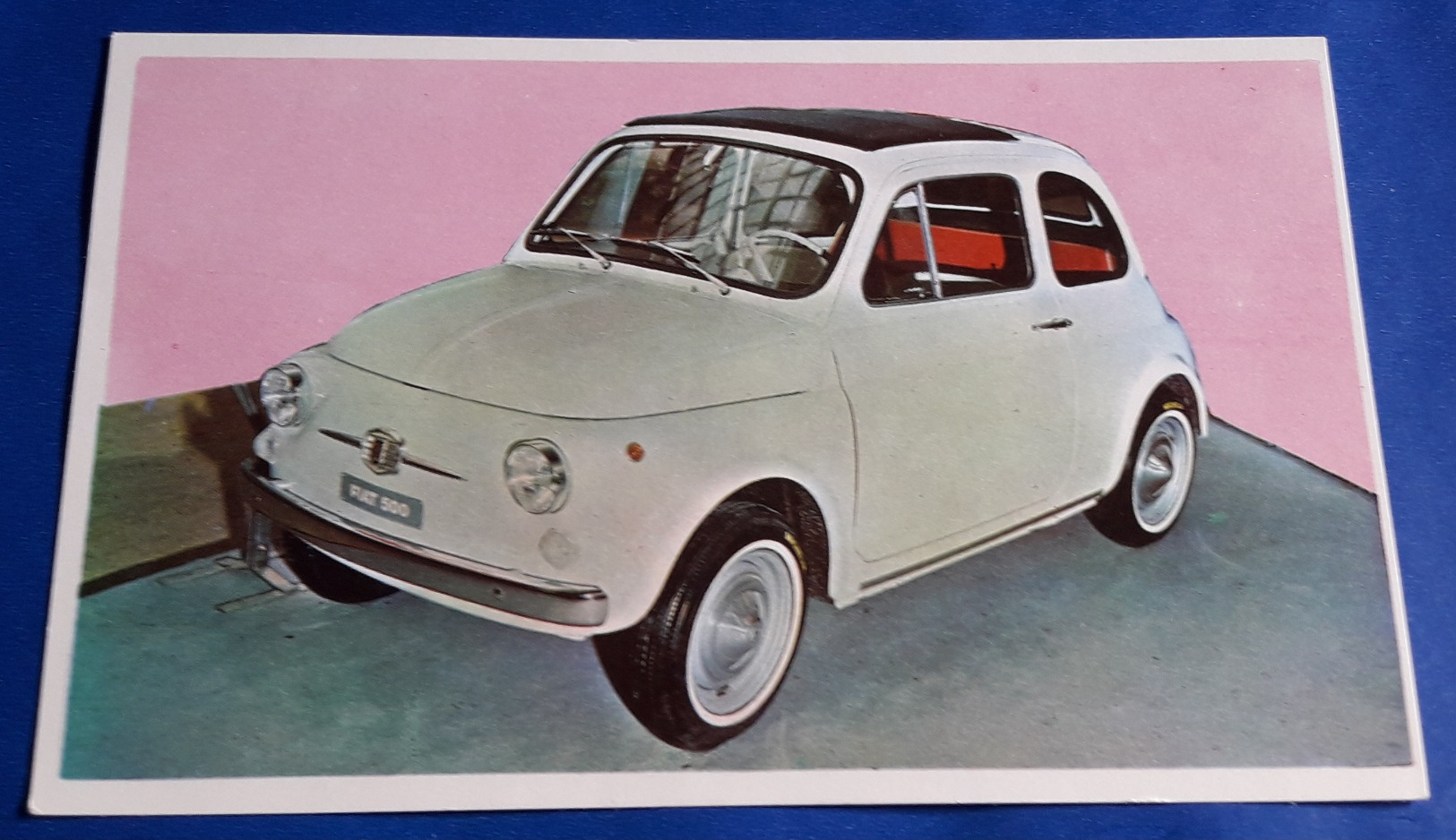 FIAT 500 # Altes Sammelbild Aus Der Serie "AUTO 1967" Vom Sicker-Verlag In Frankfurt/M. # [19-1948] - Altri & Non Classificati