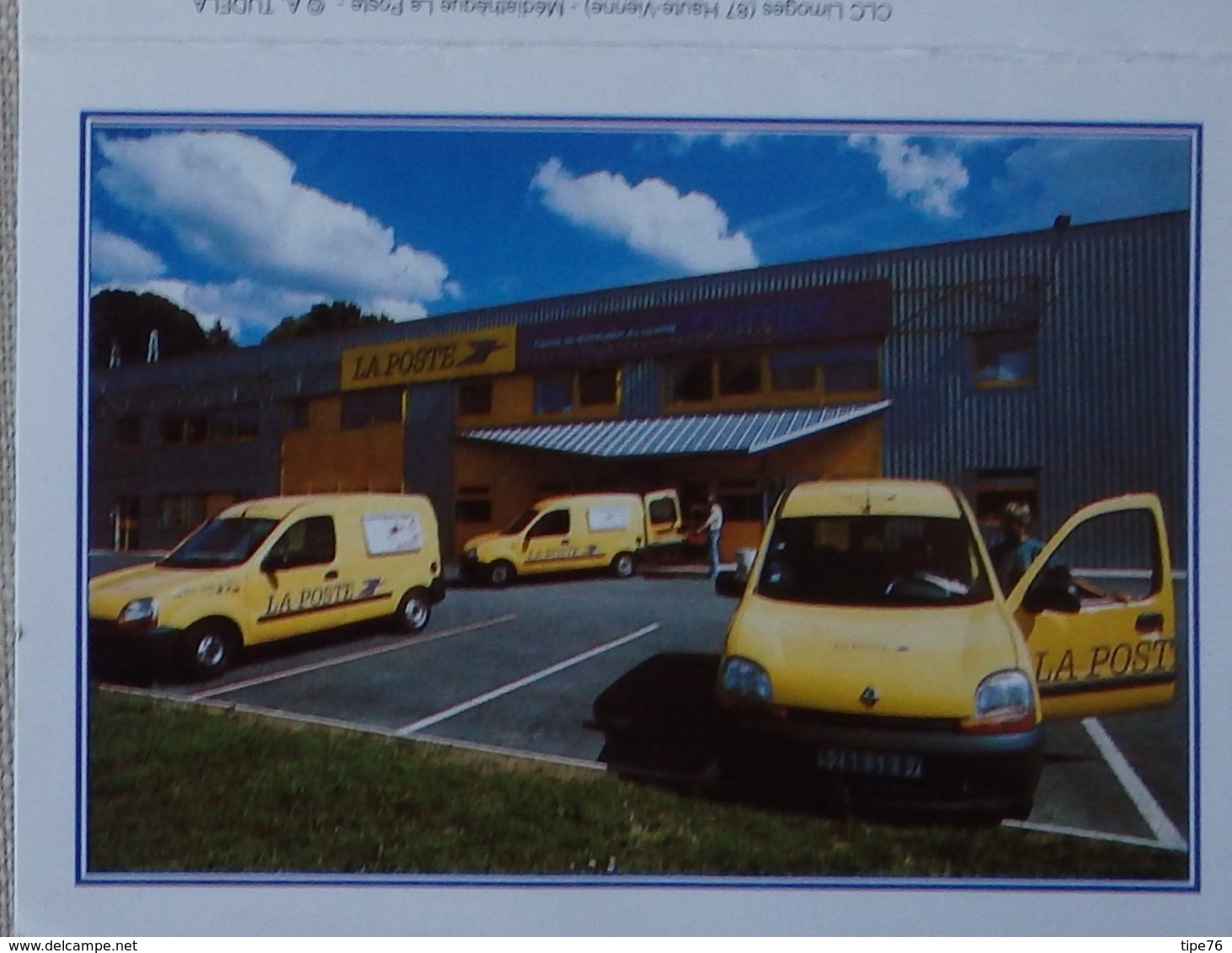 Petit Calendrier De Poche 2001 La Poste Voitures Renault - Petit Format : 2001-...