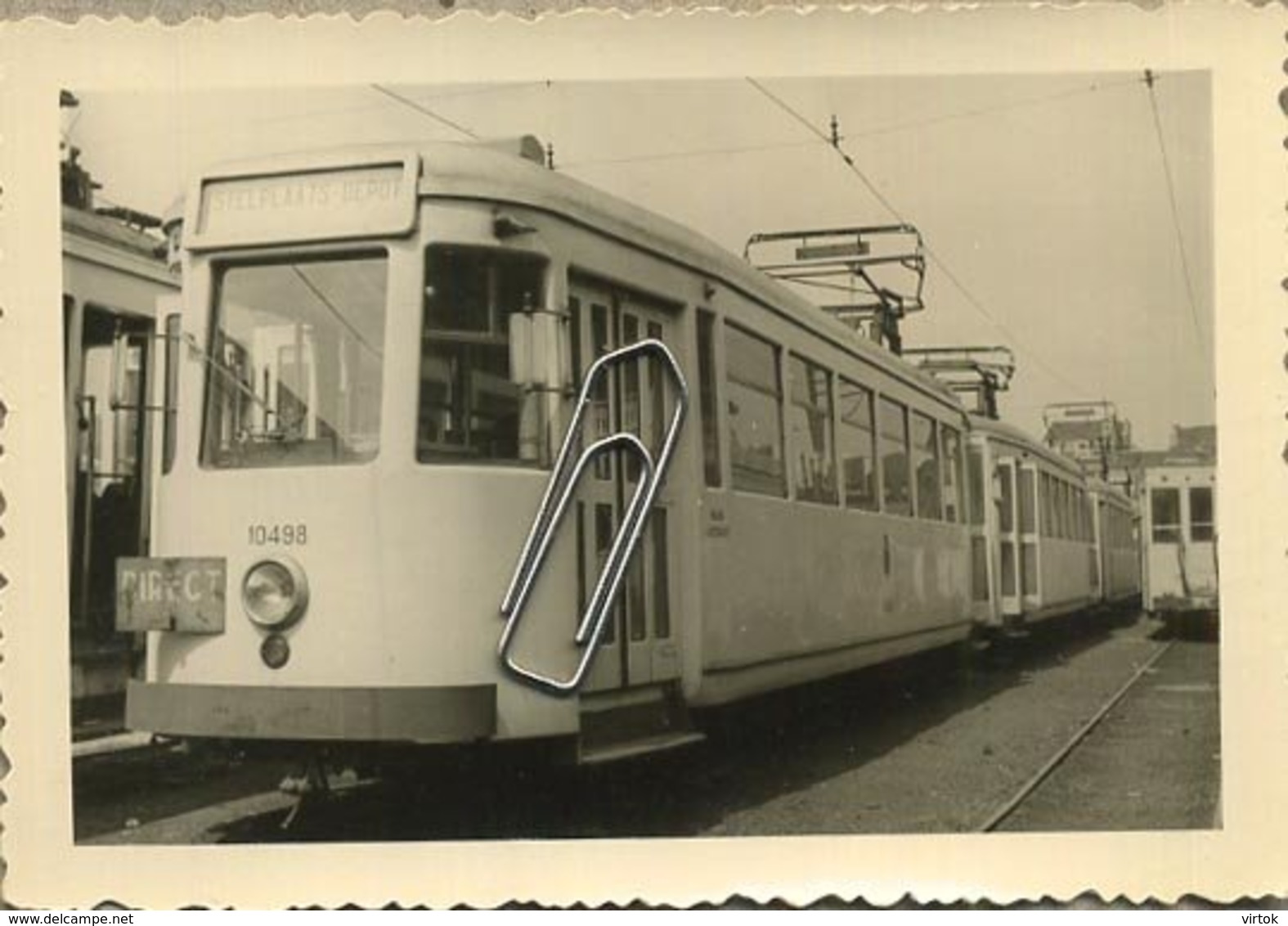 TRAM 10498 :  Evere 1959       ( 9 X 6 Cm) - Autres & Non Classés