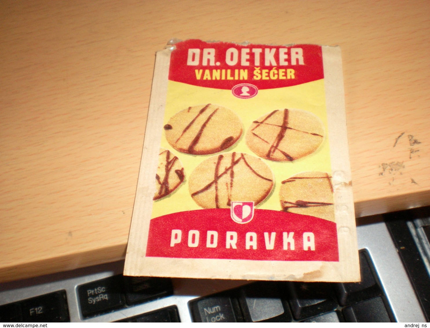 Dr Oetker Podravka Vanilin Secer  Vanilla Sugar - Zucchero (bustine)