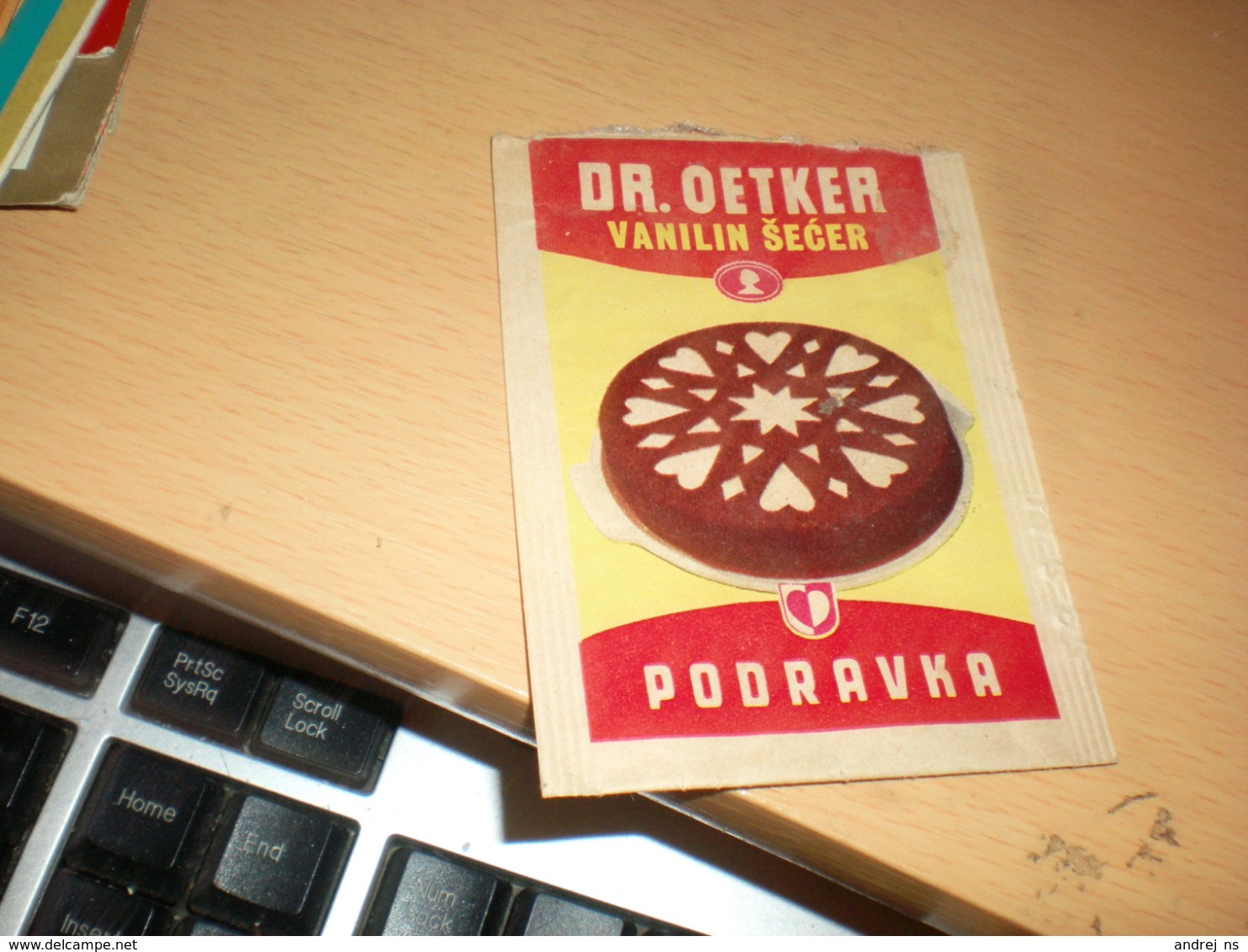 Dr Oetker Podravka Vanilin Secer  Vanilla Sugar - Zucchero (bustine)