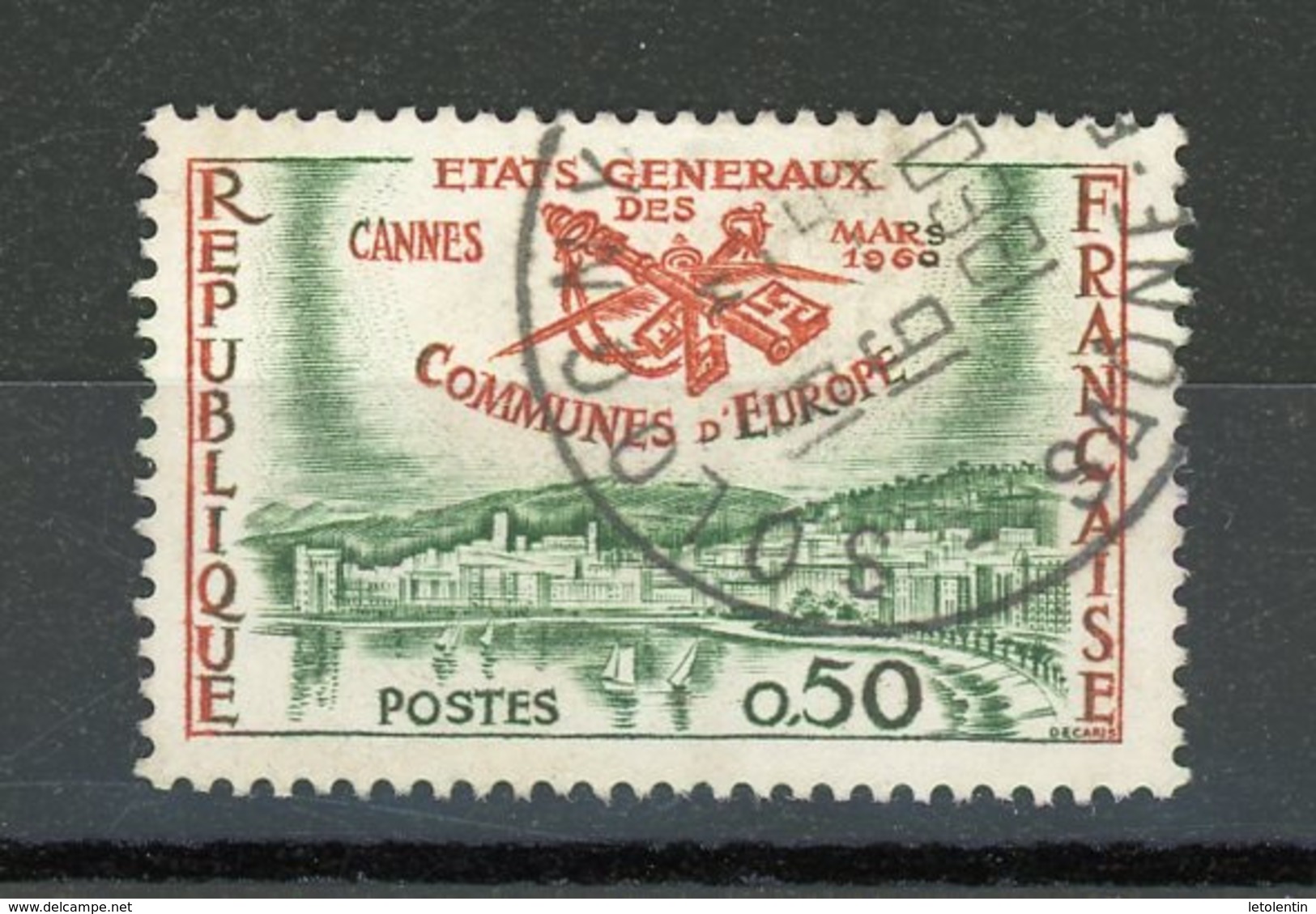 FRANCE - ETATS GENERAUX - N° Yvert 1244 Obli. Ronde De SOLIGNY 1960 - Oblitérés