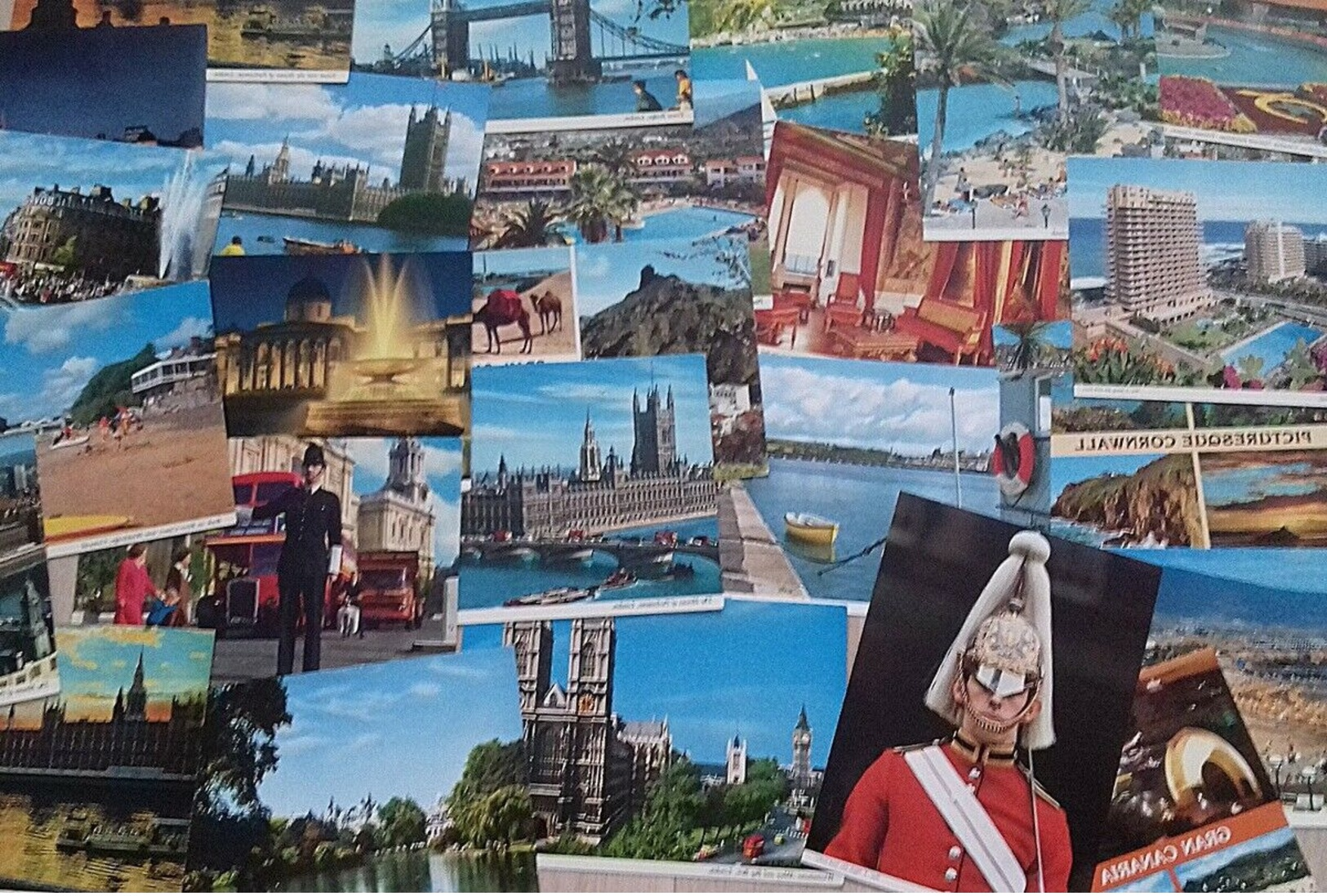 Lot 80 Postcards John Hinde Ireland Dublin England London - All Over The World - Mundo