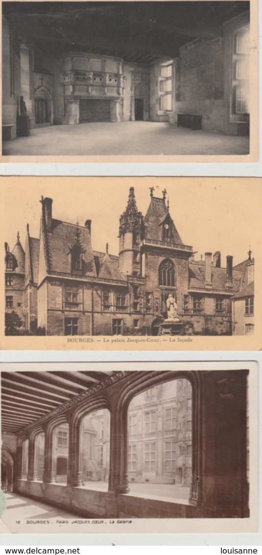 19 / 9 / 347. -  ST. ETIENNE  DE  BOURGES ( 18 )    LOT  DE  7  CPA  &  2  CPSM. - 5 - 99 Cartes