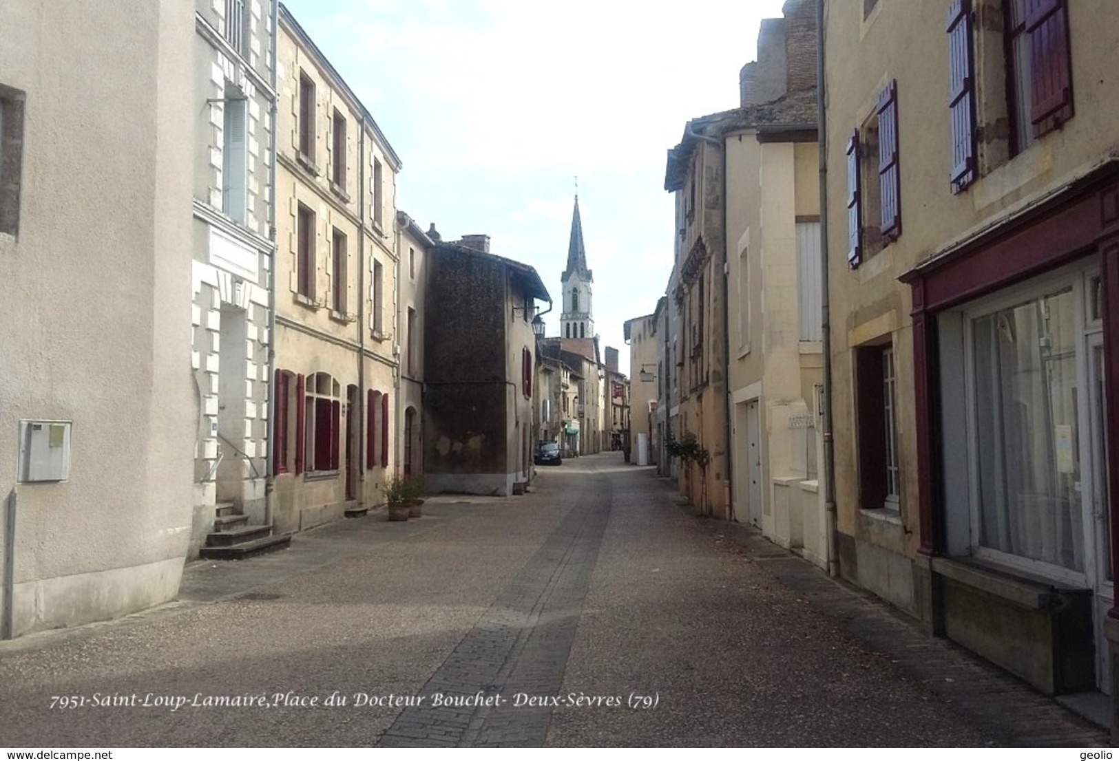 Saint-Loup-Lamairé (79)- Place Du Docteur Bouchet (Edition à Tirage Limité) - Saint Loup Lamaire