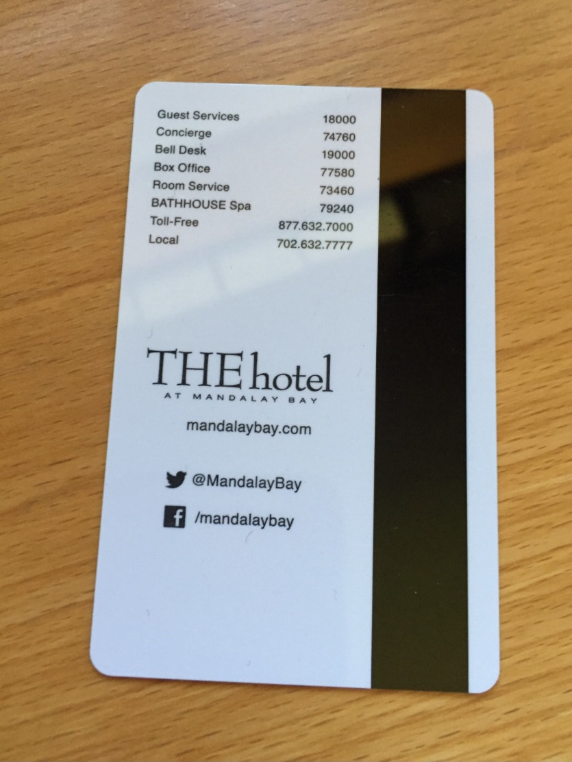 Hotelkarte Room Key Keycard Clef De Hotel Tarjeta Hotel   LAS VEGAS MANDALAY BAY MICHAEL JACKSON - Unclassified