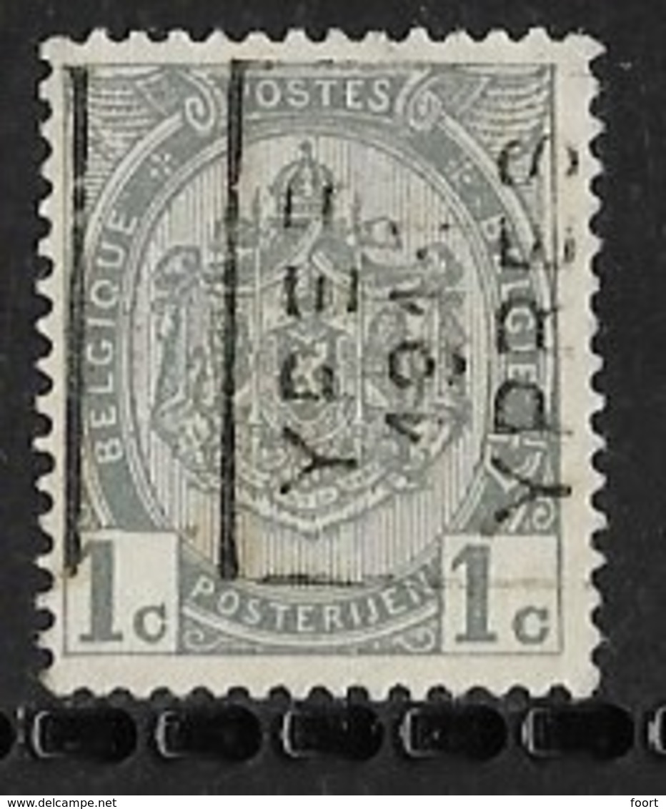 Ypres 1911  Nr. 1665Azz - Roller Precancels 1910-19