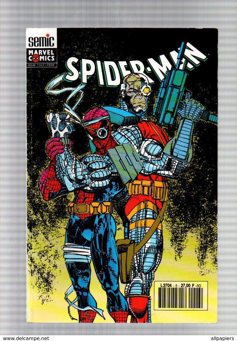 Comics Spider-Man N°6 Coup Fourré - Le Sixième Affilié - L'araignée Dans Démoniaque De 1992 - Spiderman