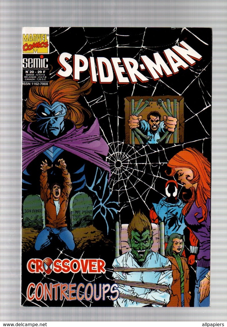 Comics Spider-Man N°20 Contrecoups Les Affres Du Doute - Un Cadeau Du Destin De 1996 - Spiderman