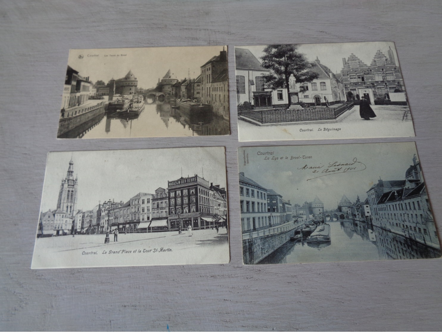 Beau Lot De 48 Cartes Postales De Belgique  Courtrai     Mooi Lot Van 48 Postkaarten Van België  Kortrijk  - 48 Scans - 5 - 99 Cartes