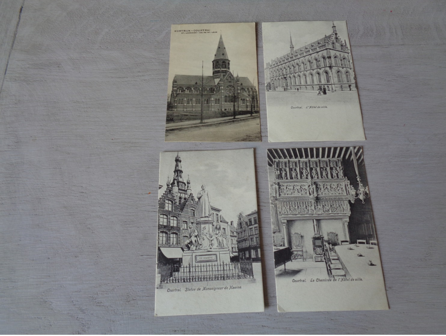 Beau lot de 48 cartes postales de Belgique  Courtrai     Mooi lot van 48 postkaarten van België  Kortrijk  - 48 scans