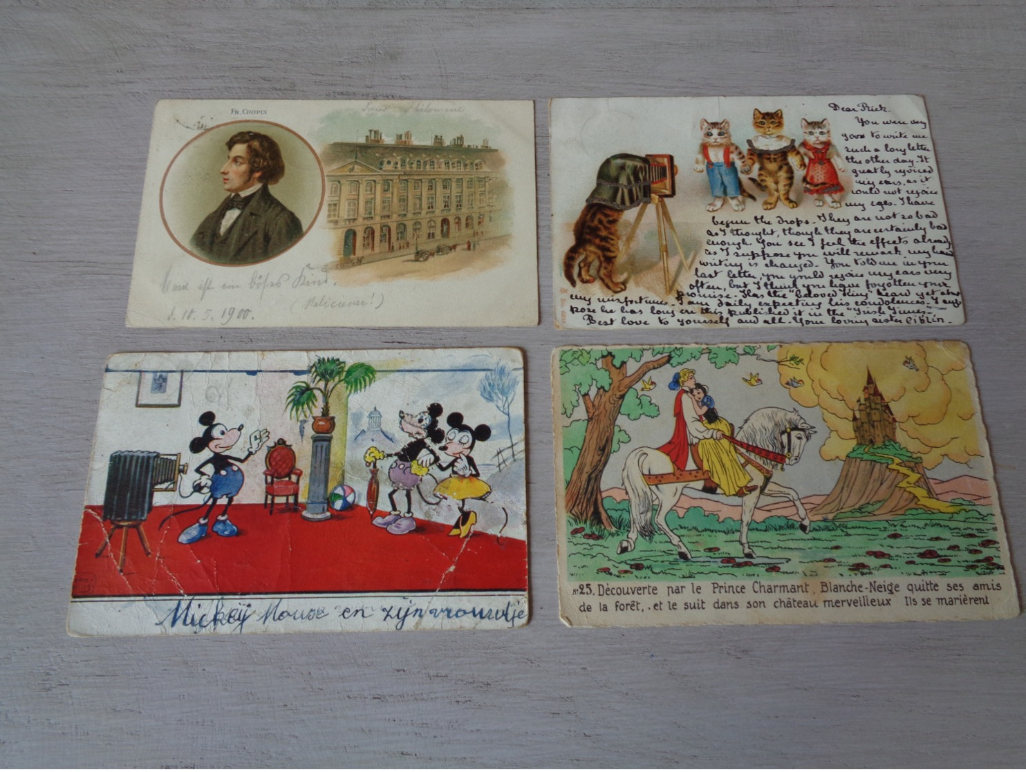 Beau Lot De 20 Cartes Postales De Fantaisie    Mooi Lot 20 Postkaarten Van Fantasie   -  20 Scans - 5 - 99 Cartes