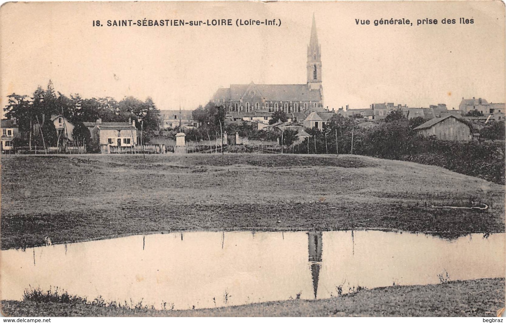 SAINT SEBASTIEN     VUE GENERALE PRISE DES ILES - Saint-Sébastien-sur-Loire