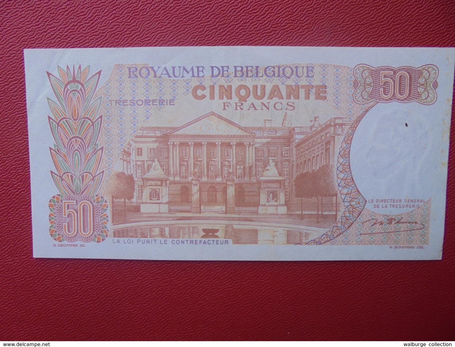 BELGIQUE 50 FRANCS 1966 PEU CIRCULER (B.5) - 50 Franchi