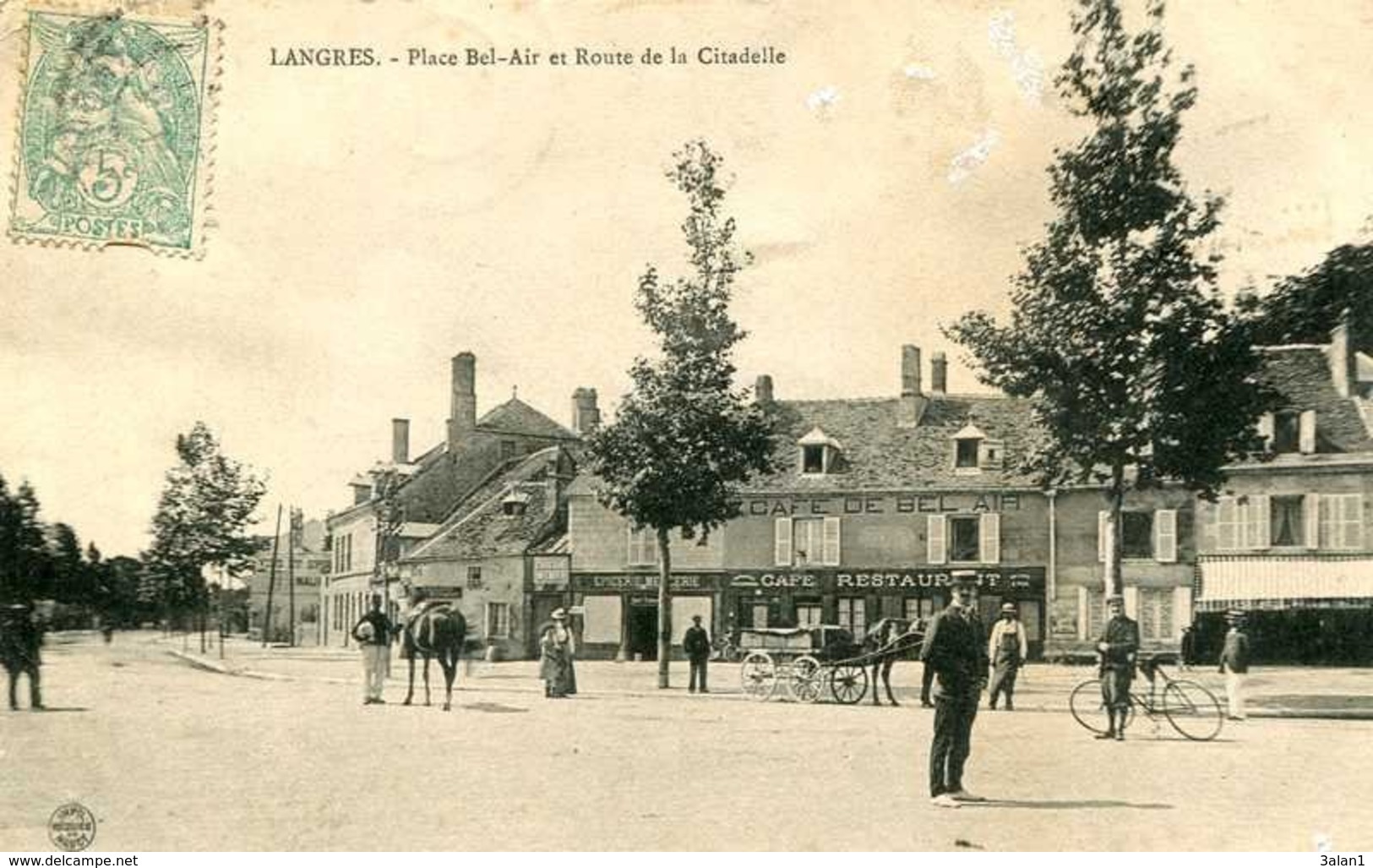 LANGRES  = Place Bal Air Et Route De La Citadelle     898 - Langres