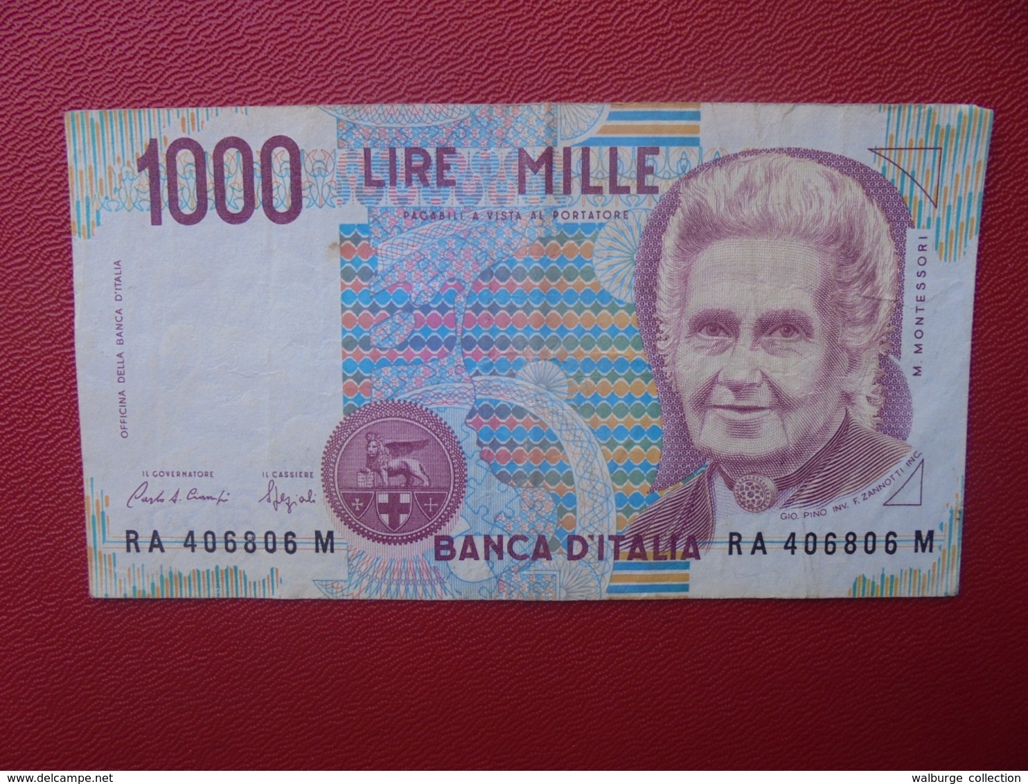 ITALIE 1000 LIRE 1990 CIRCULER (B.5) - 1000 Lire