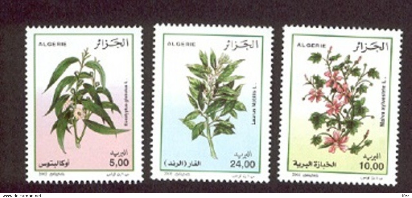 Année 2002-N°1332/1334 Neufs**MNH  : Flore - Plantes Médicinales - Algeria (1962-...)