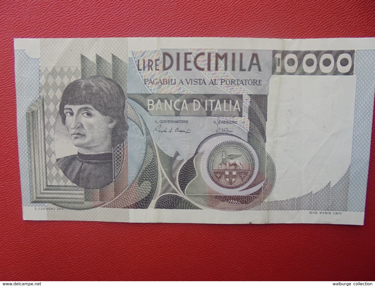 ITALIE 10.000 LIRE 1979-84 CIRCULER (B.5) - 10000 Lire